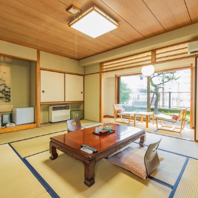 和風ルーム(浴室) オリエントホテル高知　和風別館　吉萬 クーポン