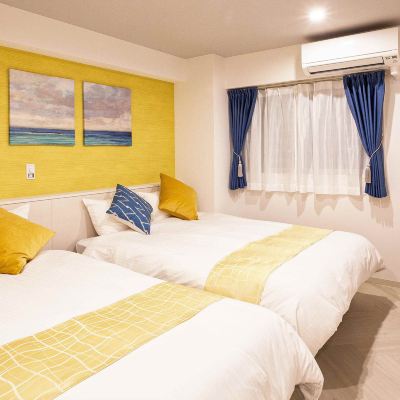 [Fukugi Suite]  Capacity: 1–7 Guests, Limited To 2 Rooms [Suite] [Suite Room] [Non-Smoking] [Nightlife View] かりゆしコンドミニアムリゾート宮古島　　ふくぎステイズ クーポン
