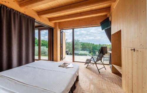 带露台的双人房