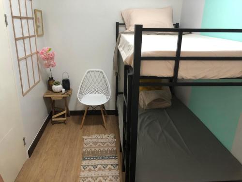 带阳台和露台的双卧室公寓