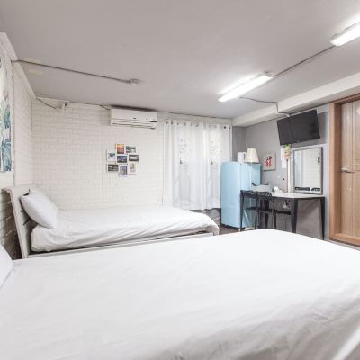 家庭房， 1 間臥室， 私人浴室 弘大風尚旅館優惠