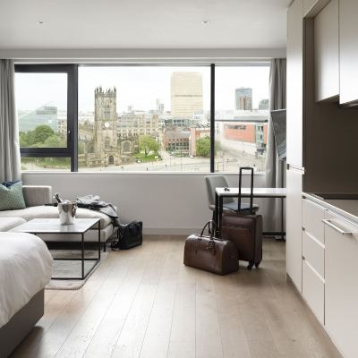 Studio Apartment with City View