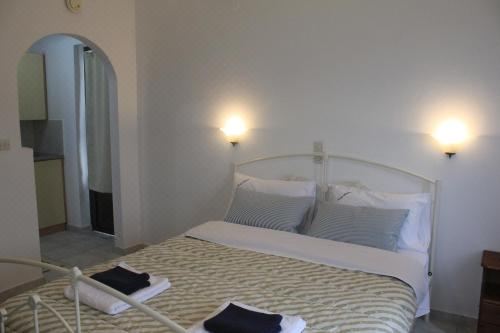 一室公寓 - 带双人床和带私人阳台