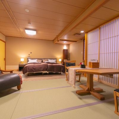 デラックス和洋式ルーム(マウンテンビュー)(禁煙)(専用ダイニングエリア付) 和歌（うた）の宿 わかまつや クーポン