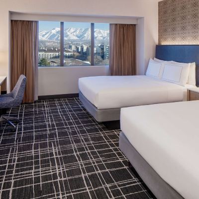 Three-Room Suite With 1 King Bed, 2 Queen Beds And Mobility Accessible Tub Doubletree Suites by Hilton Salt Lake City Promo Code