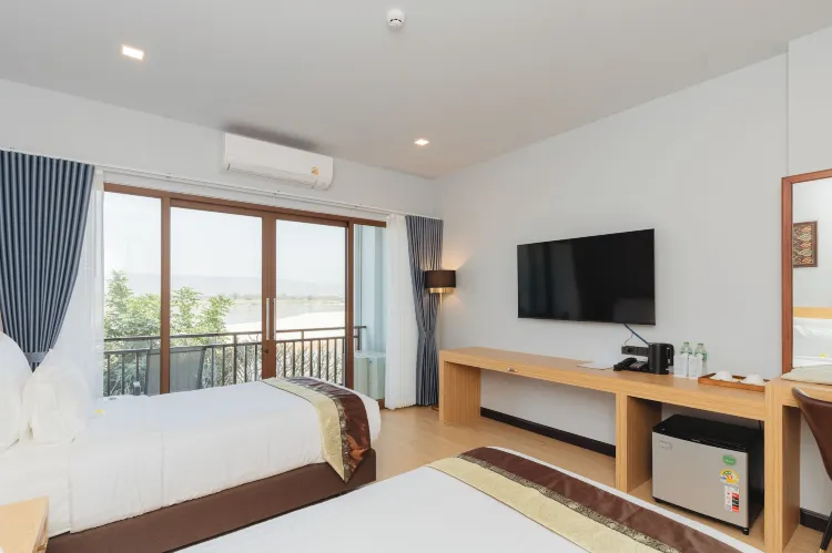 ห้องดีลักซ์พร้อมวิวแม่น้ำ(เตียงคิงไซส์)