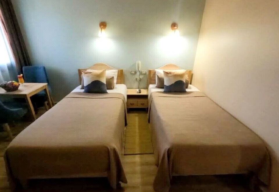 花园景标准双床间 - 带阳台