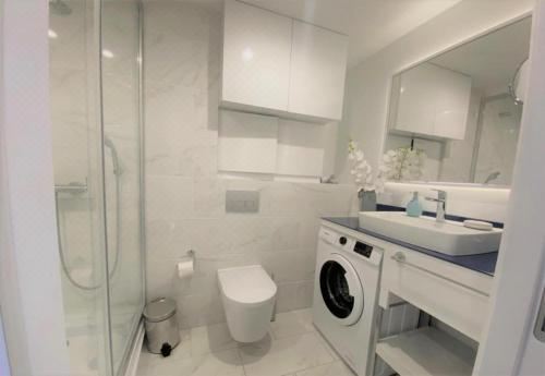 高级一卧室带阳台公寓