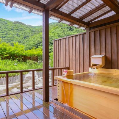 和風スイート(浴室) 大江戸温泉物語　会津東山温泉　東山グランドホテル クーポン