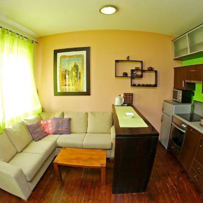 City Apartment, 1 Double Bed with Sofa Bed, City View