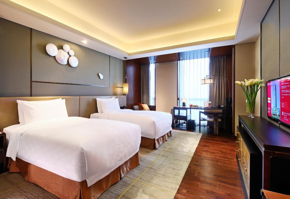 高級房2張雙人床【功夫茶具+浴缸】