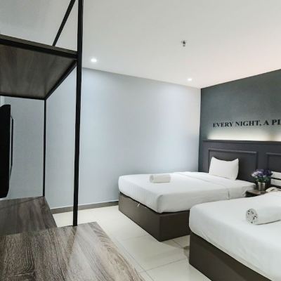 Bilik Deluxe Twin   Kupon Hotel 99 - Bandar Puteri Puchong