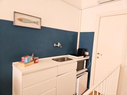 带露台一室公寓