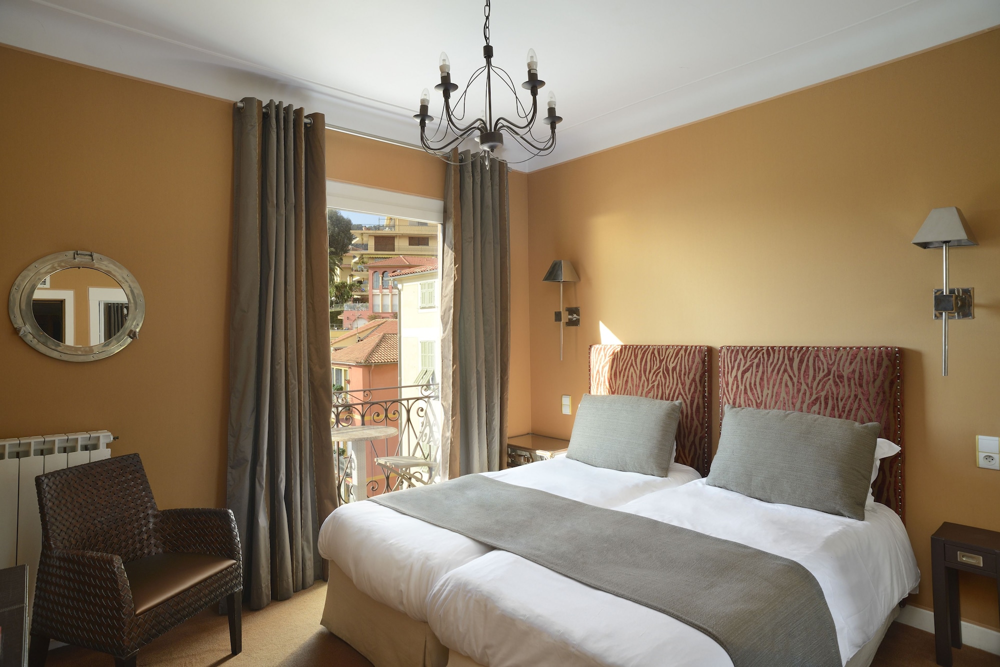 经典双人房，海景和地点景观