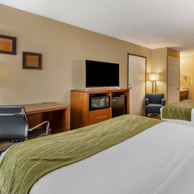 Standard Room, 2 Queen Beds, Non Smoking Comfort Inn Romeoville - Bolingbrook Promo Code