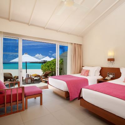 Lagoon View Beach Villa Twin Centara Ras Fushi Resort & Spa Maldives Promo Code