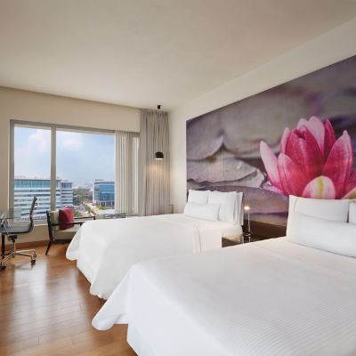 Guest Room, 2 Twin/Single Bed (s) , Pool View