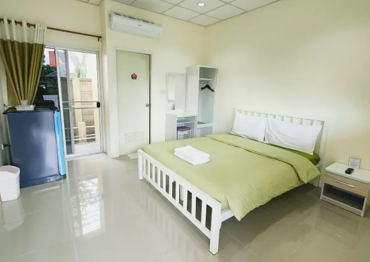 ห้องพักแบบเรียบง่าย