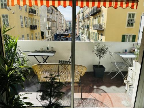 带露台的双人房