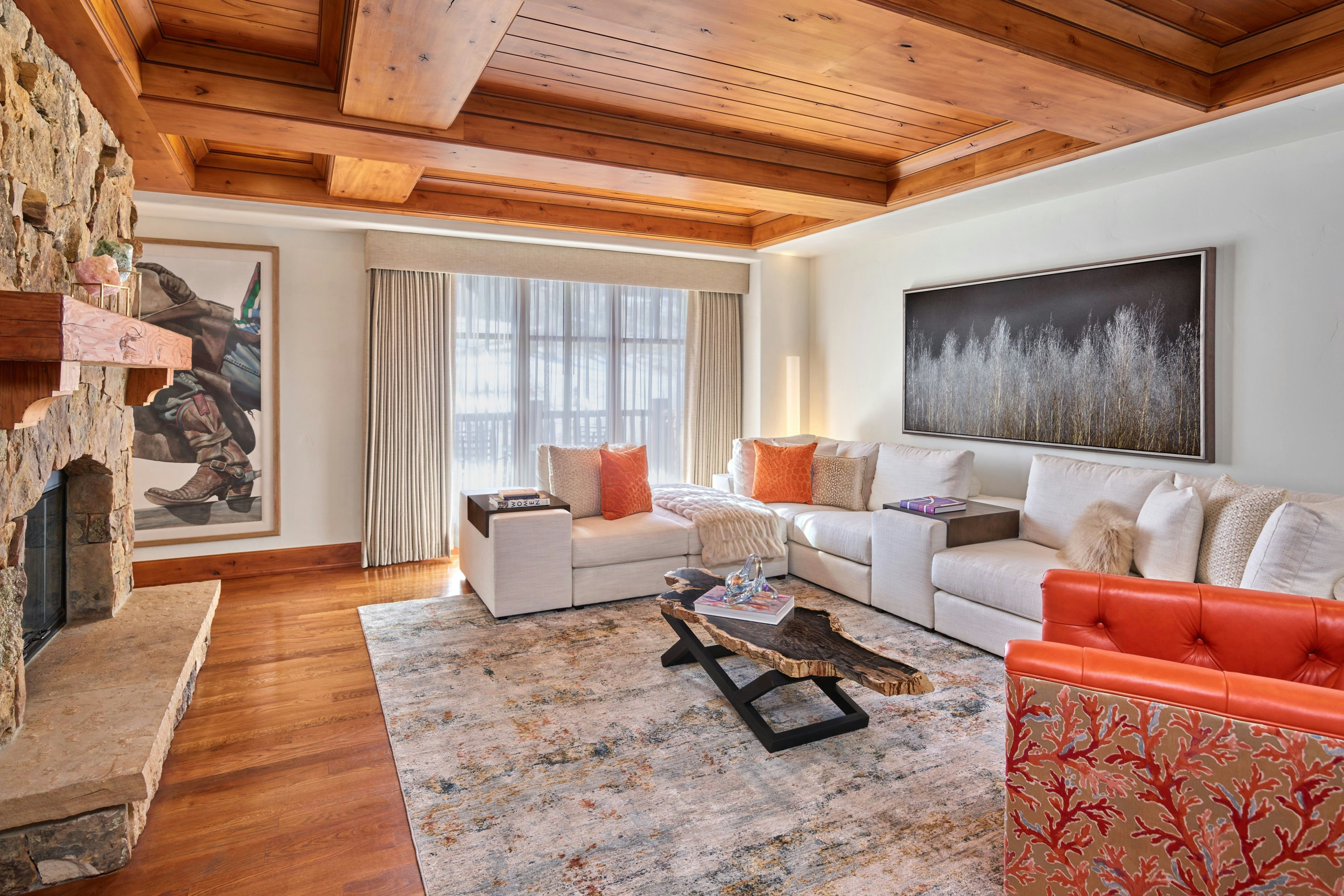 山景，3卧室顶层套房，滑雪场景观