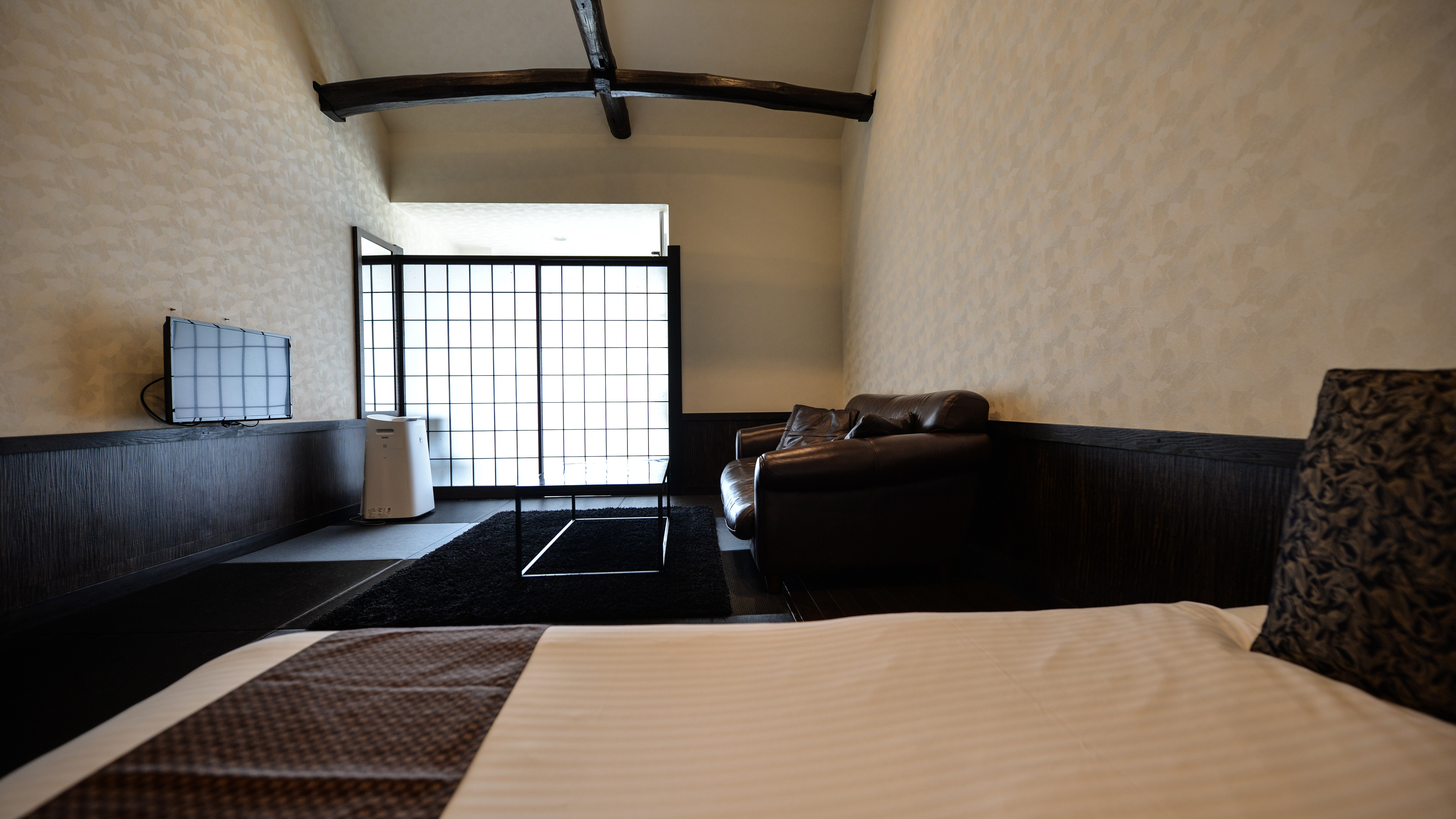 【三楼双床房】带温泉露天浴池的客房※可携带宠物