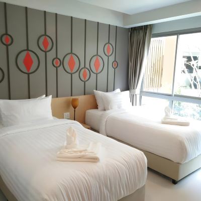 標準雙床房 尖竹汶峯頂酒店優惠