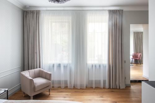 带露台一室公寓