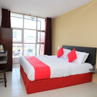 bilik standard, 1 Katil Saiz King, tidak merokok Kupon OYO 619 Grand City Hotel 2