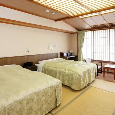 和風ルーム 禁煙 (和風ツインルーム 浴室・トイレ付き) 紅葉館 　きらくや クーポン