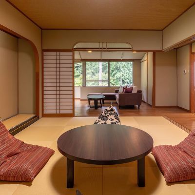 セミ西洋風デラックスガーデンビュールーム(高層階) 風雅の宿 長生館 クーポン