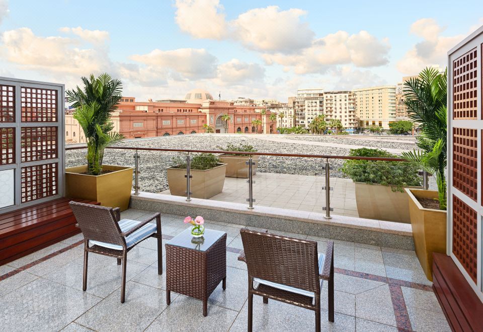 The Nile Ritz-Carlton, CairoDeluxe Room, 2 Double, Terrace