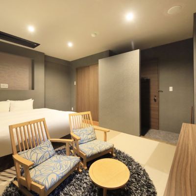 和風モダンエコノミーノービューダブルルーム(クイーン)(本館)(禁煙) 天翠茶寮 クーポン