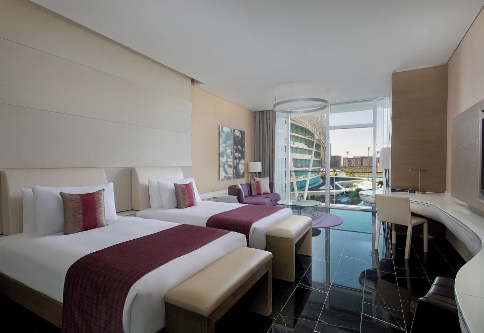 客房， 1 張單人床， 陽臺