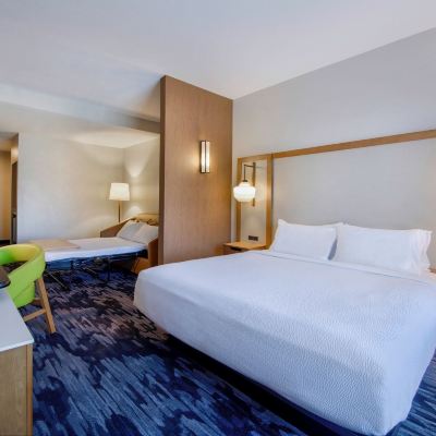 Studio, 1 King Bed With Sofa Bed (Mobility Accessible, Tub) Fairfield by Marriott Inn & Suites Cortland Promo Code