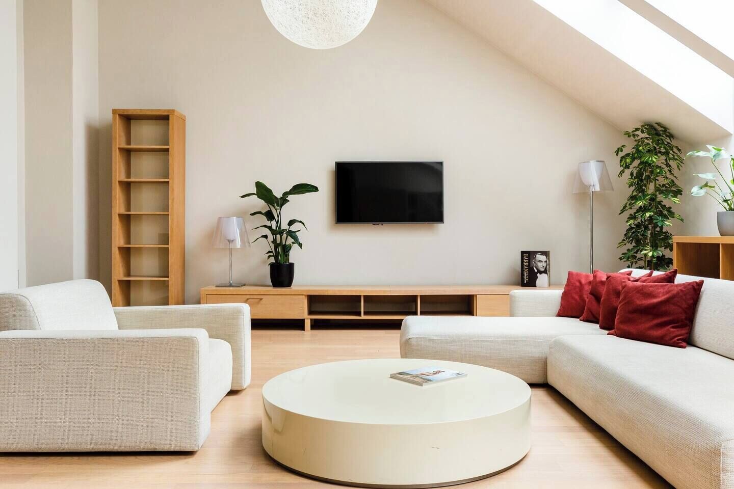 享有市景的顶层公寓