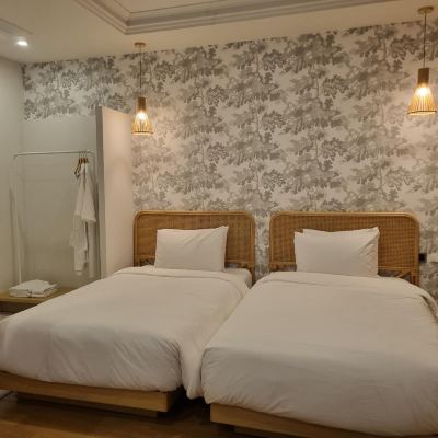 수페리어 트윈룸 하운드 가든&테라스 호텔 쿠폰