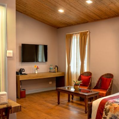 Attic Room with Bathtub