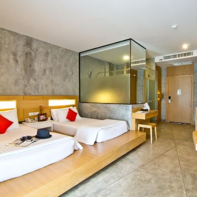 超小型標準雙床房 此時此刻飯店優惠