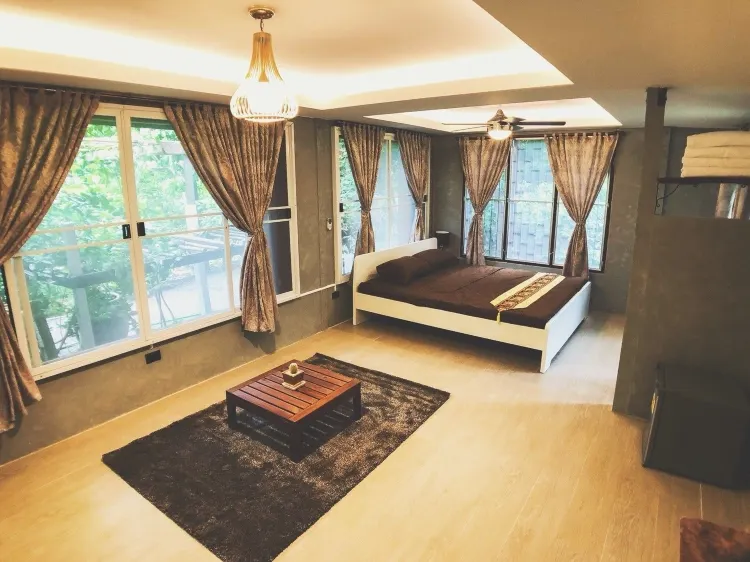 บ้านซิกเนเจอร์, พาติโอ, ติดสวน
