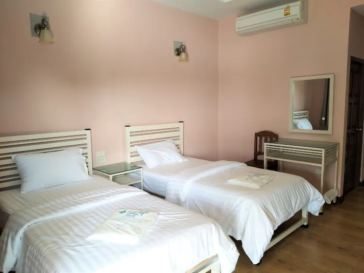 ห้องครอบครัวทวิน ห้ามสูบบุหรี่ ริมทะเลสาบ