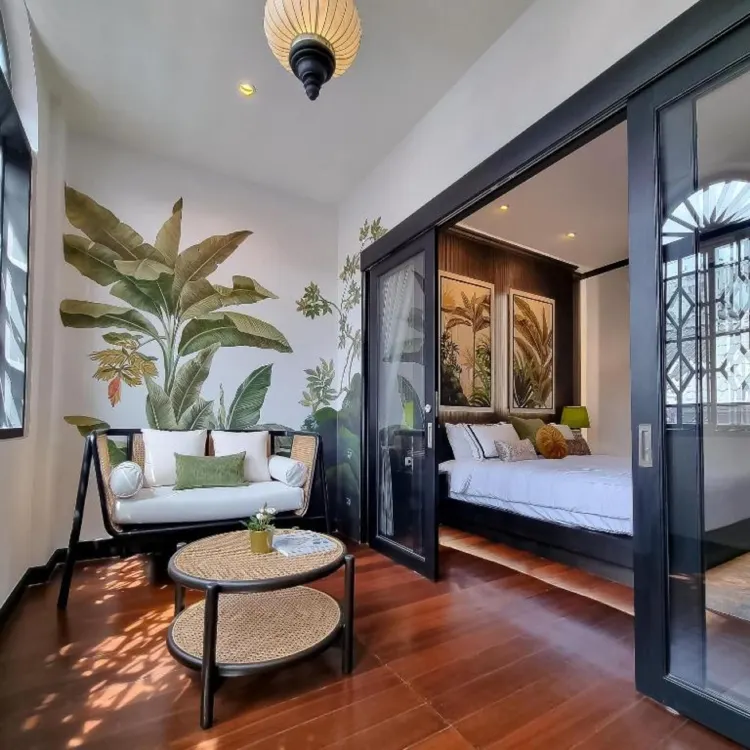 สตูดิโอพร้อมลานระเบียง