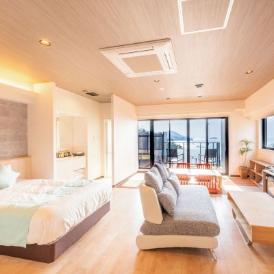 洋モダンジュニアスイート専用テラス 信楽焼陶器専用露天風呂付 禁煙 リブマックスリゾート宮浜温泉 Ocean クーポン