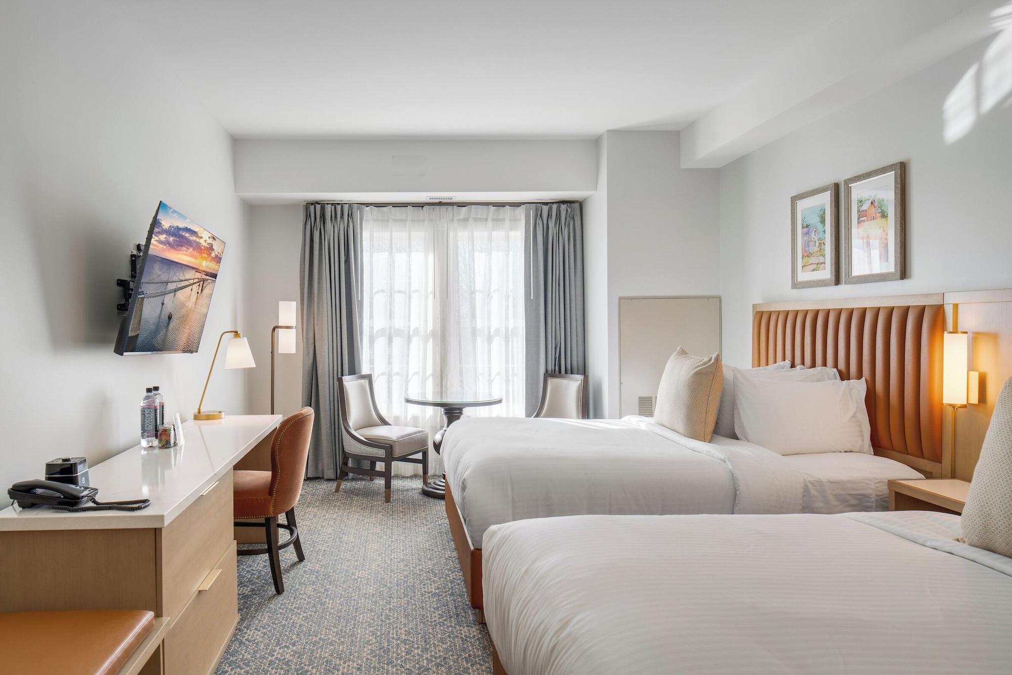 双人房， 2 张大床