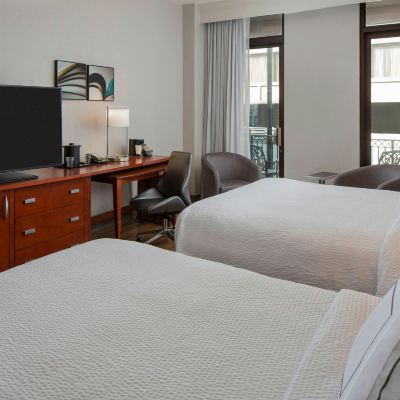 2 Queen Beds, Landmark View 1, Balcony Courtyard by Marriott New Orleans Downtown Near the French Quarter Promo Code