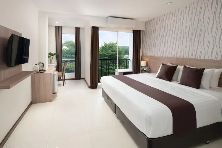 ห้องคิงมาตรฐานพร้อมวิวสวน