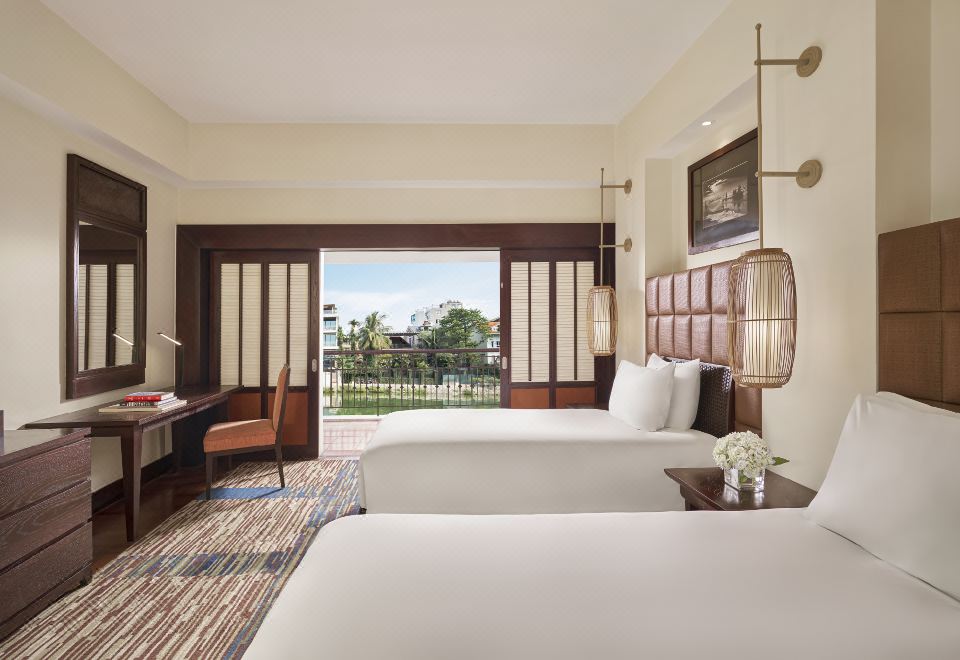 湖景经典双床房直通俱乐部