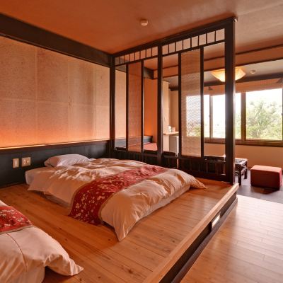 [Limited To 1 Room] [Deluxe Suite] [Japanese-Western Room] [Non-Smoking] びわ湖畔味覚の宿　双葉荘 クーポン