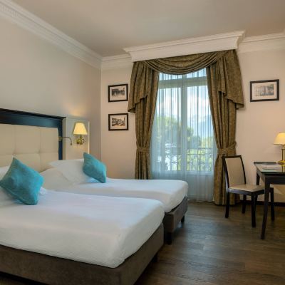 高級2張單人床客房，帶陽台 蒙特勒瑞士雄偉大傲途格精選酒店酒店優惠