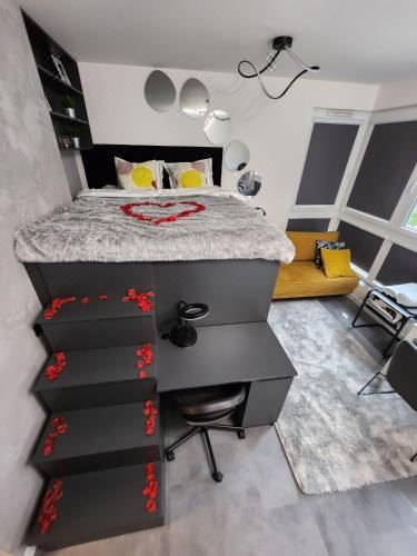 一室房（带水疗浴缸）