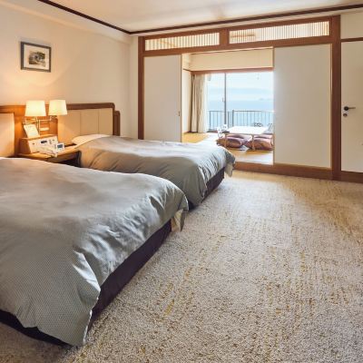 デラックスオーシャンビューツインルーム(禁煙) 志布志湾　大黒リゾートホテル クーポン